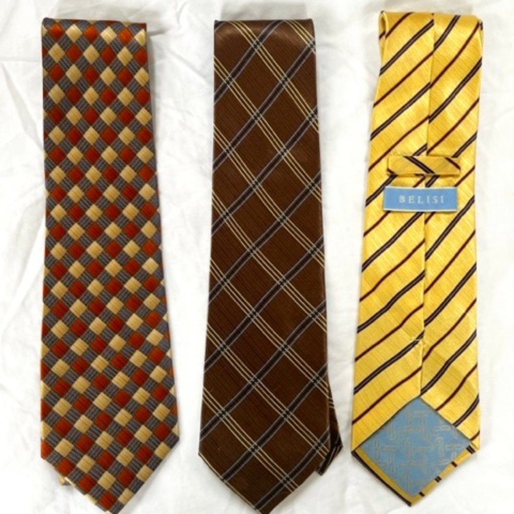 3 Men's Ties